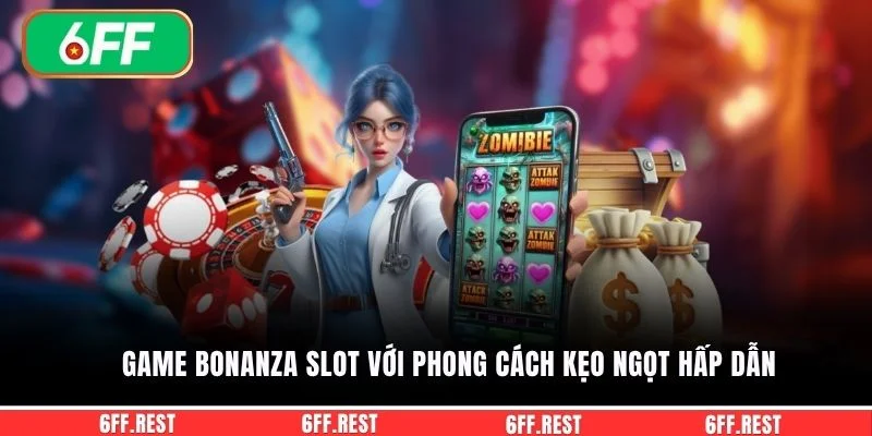 Game Bonanza Slot - Khám Phá Slot Kẹo Ngọt Cực Cuốn Hút 2 Game Bonanza slot với phong cách kẹo ngọt hấp dẫn