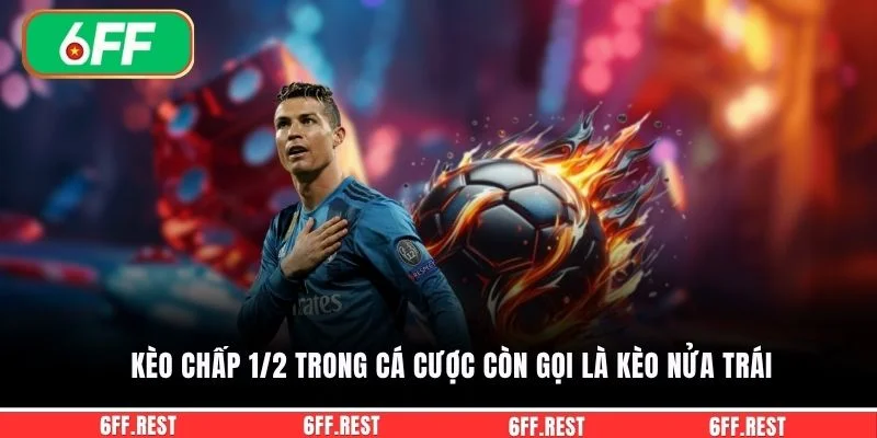 Kèo chấp 1/2 - Cách Đọc Chuẩn Dễ Hiểu Và Áp Dụng Hiệu Quả 2 Kèo chấp 1/2 trong cá cược còn gọi là kèo nửa trái